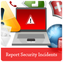 Click here to report an Incident